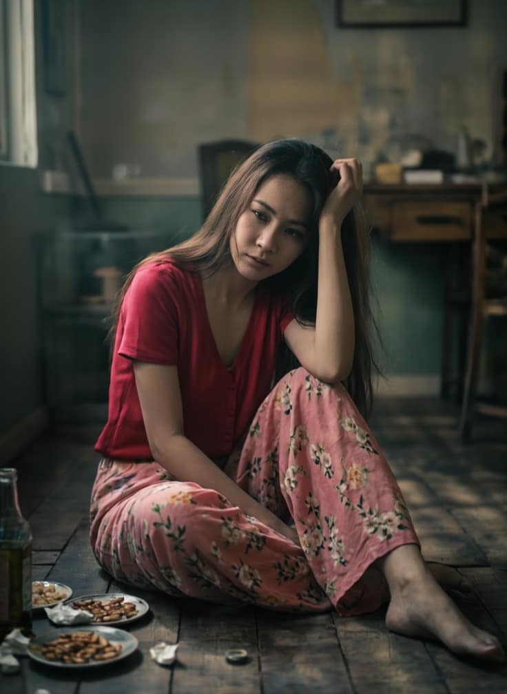 amaranth, sadly girl